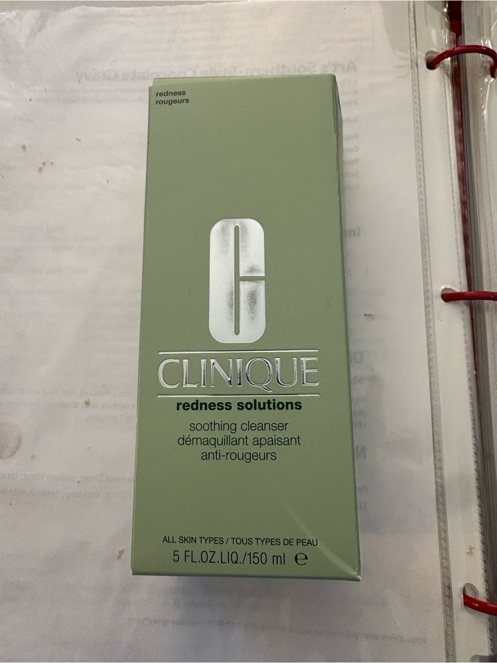 Clinique Redness Solutions Soothing Cleanser - New in Box!